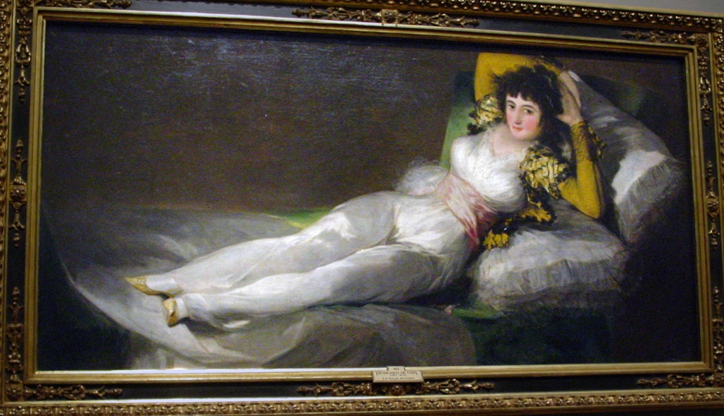 The Clothed Maja, Francisco de Goya (ca. 1797)